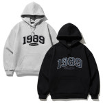 1989 스탠다드 아워 1989 오버핏 자수 후드 : 올-커머스