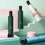세모닥 | 우산 답례품 돌잔치 결혼 가벼운 3단 자동 우양산 행사 기념품 : 파티와 답례품