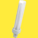 저전력 DULUX D PL램프 FDX26W 2핀 형광등교체 일자등 : 세븐바이