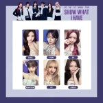 아이브 포카 포토카드 월드투어 SHOW WHAT I HAVE 1팩(6장)/장원영 안유진 : 레트로엘피