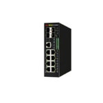 솔텍 SFC8000G 기가비트 8포트 산업용 스위치허브 4SFP포트 지원 : network스토어