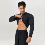 블랙몬스터핏 남자 기능성 긴팔 운동 헬스 티셔츠 BM210704 : 블랙몬스터핏