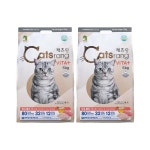 캐츠랑 비타플러스 길고양이 대용량 사료 전연령, 5kg, 2개 : 펫천국