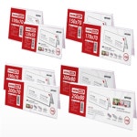 해피니스디자인 쇼케이스 양면 1개입 전시판 전단지꽂이 투명꽂이 : 배송추천샵