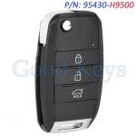 정시출고 무료배송 KEYECU 95430-H9500 Kia Rio Stonic 용 원격 키 Fob 2015 16 433MHz SYEC3TX1611 CCAE16LP1360T2 4D7 : 핏트레이드18