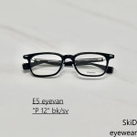 [당일 배송] E5 아이반 P12 bk sv by 스키드 안경원 경주 : 경주 스키드안경원