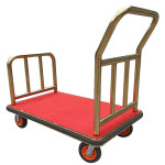 호텔 짐카트 벨보이 수하물 공항 운반 수레 로비 러기지 바퀴 카트 의자 운반차 : 토탈이커4