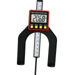 목장 작업 장비 세팅 디지털 깊이 높이 게이지 (블랙) 깊이측정기 목공용품 높이측정 : 럭키팔팔