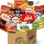 스낵24 인기간식 탕비실 사무실 꽝꽝 대용량 박스과자세트 16P : 스낵24마켓
