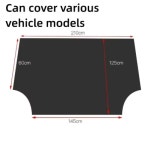 자석 탈부착 차량용 유리 커버 눈 성에 황사 먼지 이물질 자외선 차단 덮개 (A0939) : 용천삼리