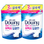 다우니 세탁세제 퍼펙트 딥클린 리필 1.4L+1.4L/100가지얼룩한번에제거/드럼겸용 : 제이앤피샵