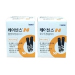 케어센스N (100매) 혈당측정검사지 일회용/스트립 /국내산-유통기한 2026년 6월 : 건강 도우미