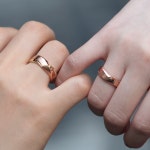 14K 18K 커플이야 커플링 남여 한쌍 [알데론] : 커플이야