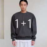 [당일출고] [기모가능] [1+1] MADE 베이직 합포 맨투맨 n : 치트키