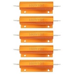 와이어 와인드 저항기 장착 저항, 100W 1R Ohm, 5 : 글로리40