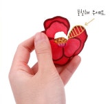 봄 만들기 키트 종이 꽃바구니 유치원만들기 노인 어린이집 미술활동 동백꽃 종이공예 : 킴벌리shop