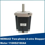 NEMA42 스텝퍼 모터 2 상 4 선 150mm 1.8 도  토크 21Nm 프레임 하이브리드 6A : 한라산인터네셔널13