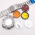 몬스터 워치 케이스 키트 스테인레스 스틸 NH35 36 4R 기계에  42mm : 한라산인터네셔널11
