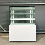 제과쇼케이스/ 뒷문형 2단3칸(민자선반)/ 화이트/ 900x650x1200 앤디 세경 우성 삼호 테라 카페 냉장고 업소용 : 한성쇼케이스
