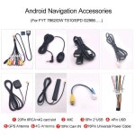 8RCA 4G 카드 슬롯 마이크/마이크/반전 캠 IN/4G 안테나/GPS 안테나/안드 네비게이션 용 USB 케이블 7862 TS10 G2986 : 신우유통39