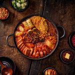 정순옥 의정부 오뎅 부대찌개 2인분 햄가득 라면사리 밀키트 부대찌개황금레시피 : 감성먹거리