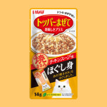 이나바 챠오 토퍼 후레이크 고양이간식 QSC-168 구운닭가슴살 치킨 스프, 14g, 1개 : 전국구고양이