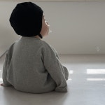 단추 니트보넷 50일 백일 돌아기 신생아 봄 모자 : 잇마인