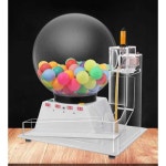 빙고게임기 보드게임 추첨기 빙고 랜덤볼 로또번호 전자동 머신 세트 (60개 볼) : 바미쇼