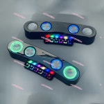 블루투스 스피커 야광 RGB 컴퓨터 노트북 멀티미디어 E 스포츠 게임 서브우퍼 NR-555 : 한라산인터네셔널11