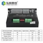 Nema 34 스텝퍼 모터 드라이버 CWD860H 7.2A 60-110vdc 2 상 하이브리드 비트 DSP CNC 밀링 머신 : 한라산인터네셔널13