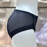 휠라언더웨어 여성 팬티 에센셜 베이직 풀커버리지 미디 드로즈 FI4DRH1645FBLK : NC수원터미널 휠라언더웨어