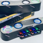 블루투스 스피커 야광 RGB 컴퓨터 노트북 멀티미디어 E 스포츠 게임 서브우퍼 NR-555 : 한라산인터네셔널11