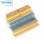 금속 필름 저항기 DIY 모듬 키트, 100 값 10 개 5 , 1W 팩 세트, 1 ohm ~ 1M 범위 샘플, 1R : 글로리46