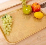 이헌 업소 사각 골드 쟁반 중 사각쟁반 김밥트레이 : 이헌스토어