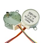 스테핑 모터 비율 1:85 4 상 30cm 케이블  DC 5V-24V 35BYJ46 로트당 2 개 : 한라산인터네셔널13
