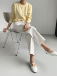 X12-PT-02(S,M,L) /면스판배기팬츠/국내생산 : 라니네옷장