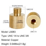 1/4 3/8 암수 나사 마운트 어댑터 삼각대 플레이트 나사 마운트 카메라 플래시 삼각대 라이트 스탠드 컨버터용 : 세이프로