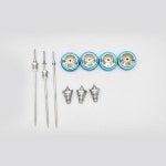 W-101 스프레이건 깍지 키트 바늘 및 캡 HVLP 중력 피드 페인트 공기 1.0mm : 하루코퍼레이션5
