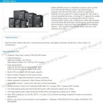 표준 컴팩트 드라이브 VFD13AMS43ANSAA MS300 시리즈 5.5KW 7.5HP 3 상 AC 380V-480VAC 0-599HZ : IntlCart