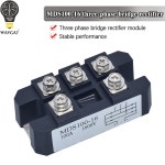 3 상 다이오드 브리지 정류기, MDS100A, 100A Amp, 1600V MDS100 16, MDS100A1600V, : 글로리42