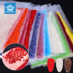 14400pcs 1 2mm 미니 Pixie non 비 핫픽스 라인 석 크리스탈 지르콘 네일 아트 DIY 장식 H1085 : 25난쟁이