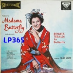 [LP미개봉] 나비부인 하이라이트 Puccini, Tebaldi, Bergonzi - Madama Butterfly Highlights 중고J0190 : LP365
