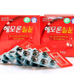 종근당 헤모론철분 60캡슐/120캡슐 수유부 임산부 산후 청소년 변비 없는 철분제 헴철 : 이로움라이프