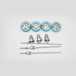 W-101 스프레이건 깍지 키트 바늘 및 캡 HVLP 중력 피드 페인트 공기 1.0mm : 하루코퍼레이션5