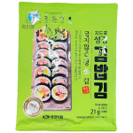 빠르미쇼핑 성경 김밥김 10매입 21g 국산김 전장김 : 빠르미쇼핑