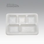 엔터팩 12183-5A 실링용기 PSW-12183-5A 흰색 1500개 반찬 족발 밀키트 : 엔터팩스토어