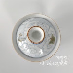 [다도 다기] 예향원 경덕진 장작가마 유하채 수회 상운 호접 개완 S-31101 : 예향원