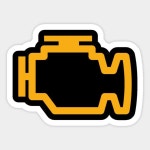 노트북 장식 침실 자동차에 대한 체크 엔진 스티커 귀여운 만화 예술 유행 공공 가방 : 웅스 몰