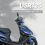 19년-25년 하디 하우주 USR125 튜닝 윈드스크린 클리어 바람막이 : newstart