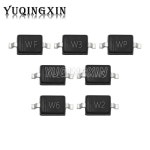 SOD 323 0805 SMD 제너 다이오드 2V4 3V 5V1 6V8 7V5 10V 100 개 V 43V 47V : 성유유통388